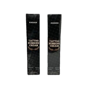 2 Tattoo Skin Prep & Aftercare Numb Cream 1 oz - Exp 3/28 New Sealed Box